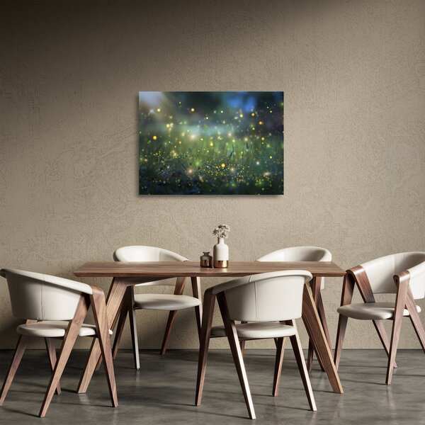 Staklena slika - Čarobna noč (70x50 cm)