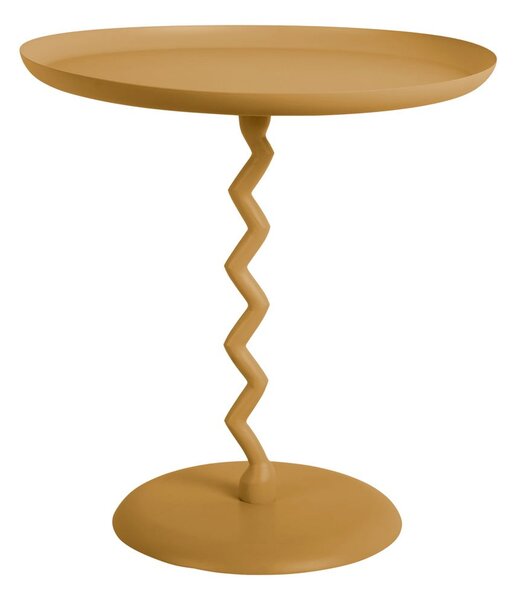 Metalni okrugao pomoćni stol ø 40 cm Zig Zag – Leitmotiv