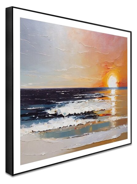 Slika 40x50 cm Sunset on the Beach – knor