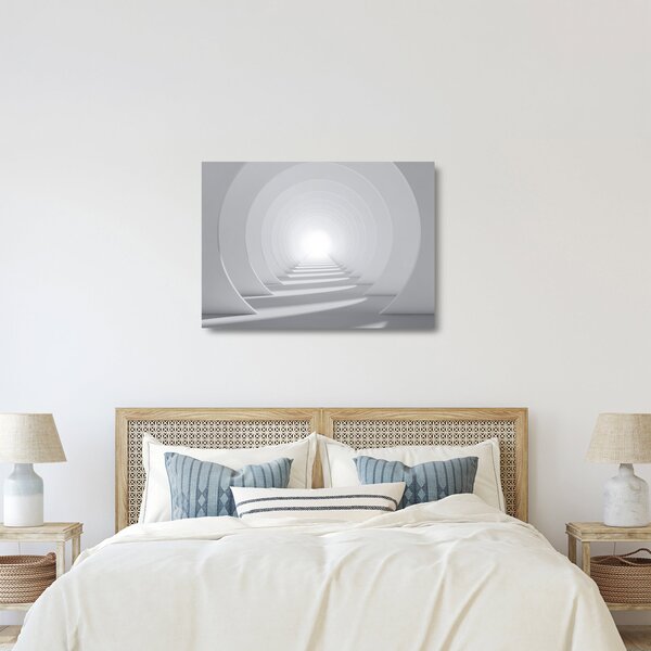 Staklena slika - 3D tunel (70x50 cm)