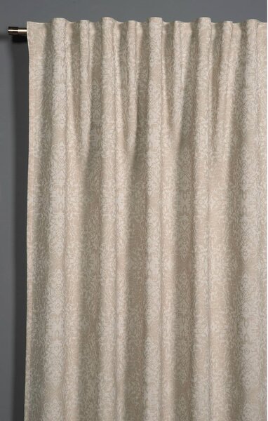 Bež zatamnjujuća/termo izolacijska zavjesa od jacquarda 140x245 cm Ornament – Sehlbach
