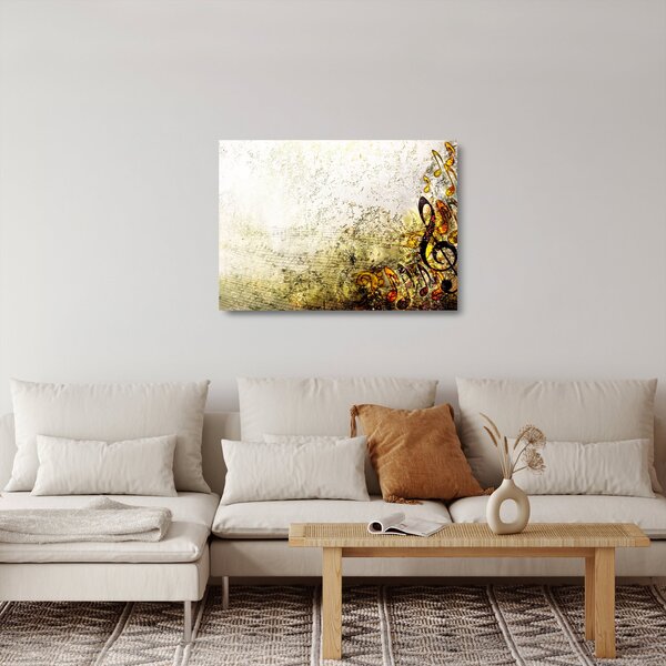 Staklena slika - Moč glasbe (70x50 cm)