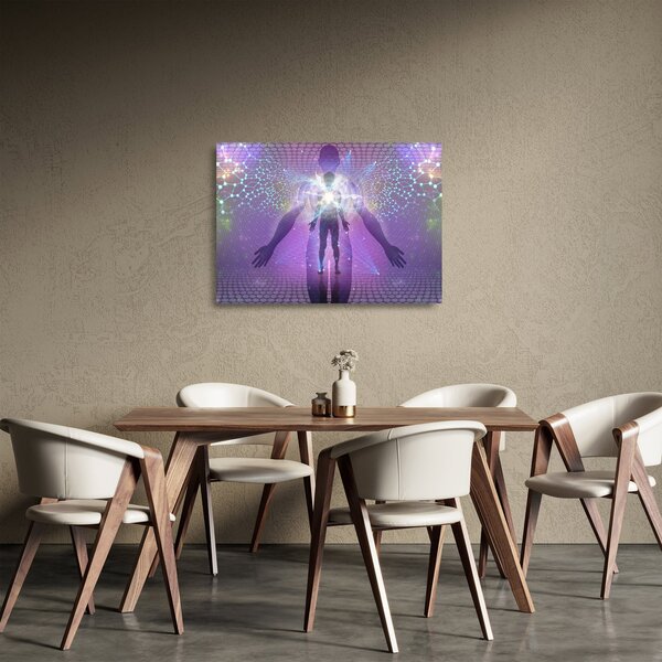Staklena slika - Ponovno rojstvo (70x50 cm)