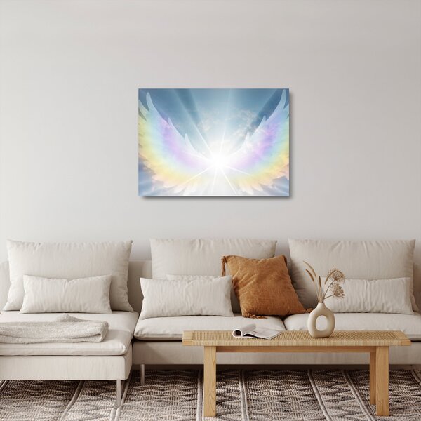 Staklena slika - Angelska avra (70x50 cm)