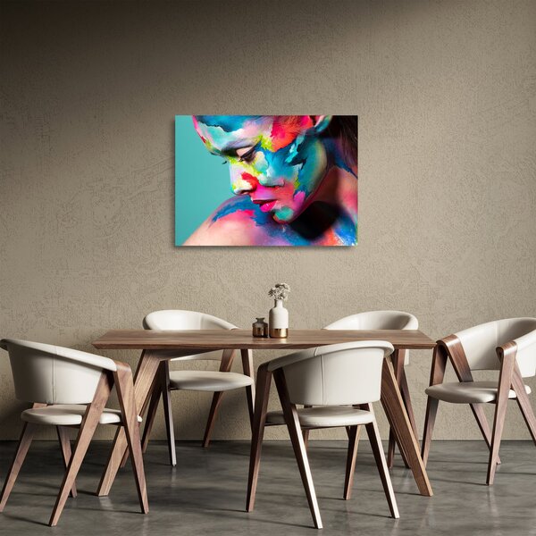 Staklena slika - Body art (70x50 cm)