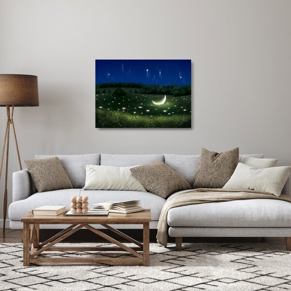 Staklena slika - Padajoče nebo (70x50 cm)
