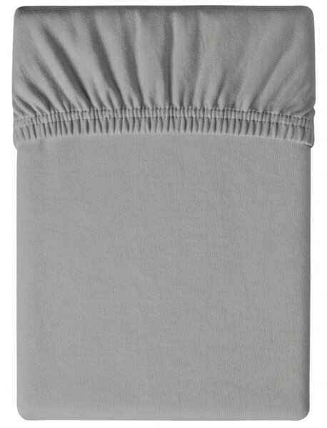 Jersey plahta HIGHFIT svijetlosiva 90 x 200 cm