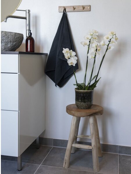 Stolica od tikovine s 4 noge House Nordic Badia, ø 30 cm