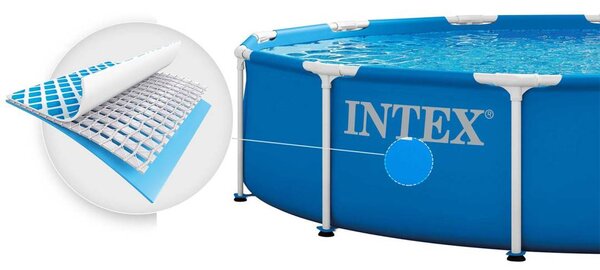 Intex bazen s napuhavajućim prstenom 366 x 76 cm, set 10 u 1 plavi
