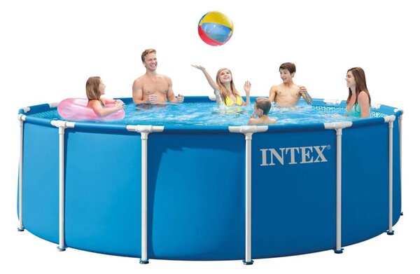 Intex bazen s konstrukcijom 457 x 122 cm, set 21 u 1 šareni