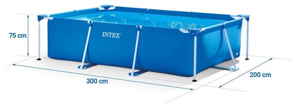Intex bazen s konstrukcijom 300 x 200 x 75 cm 15 u 1