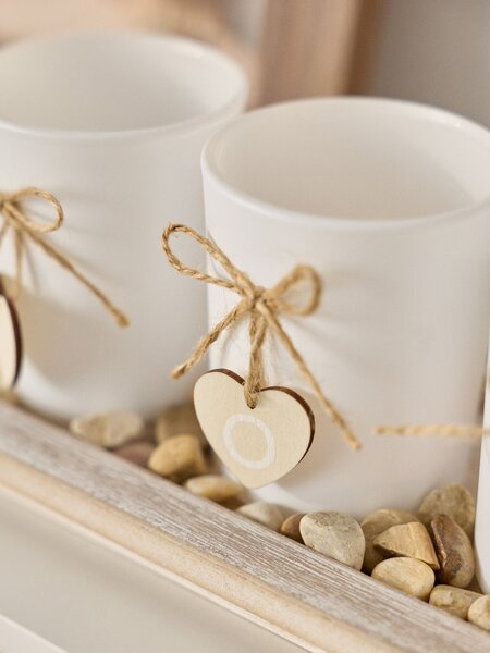 Sinsay - Dekorativni držač za čajne svijeće s natpisom HOME