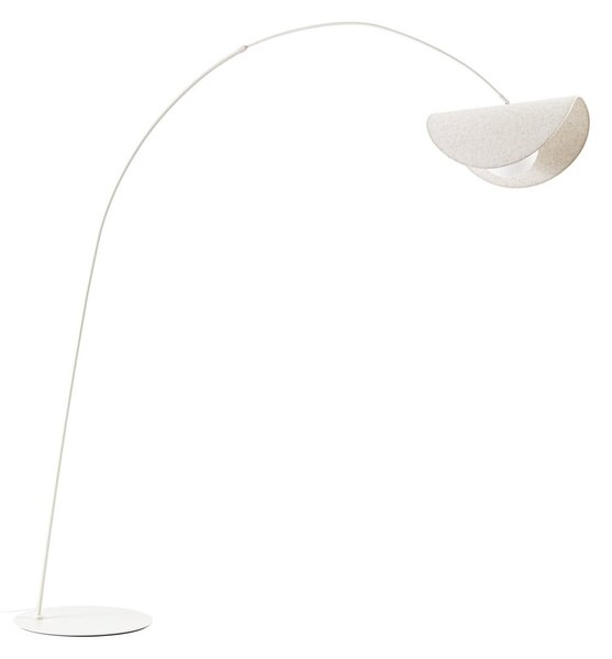 Podne Lampa Lucande, Tamani, prigušiv, Bež, Dnevna soba, Tkanina / tekstil, Dizajn