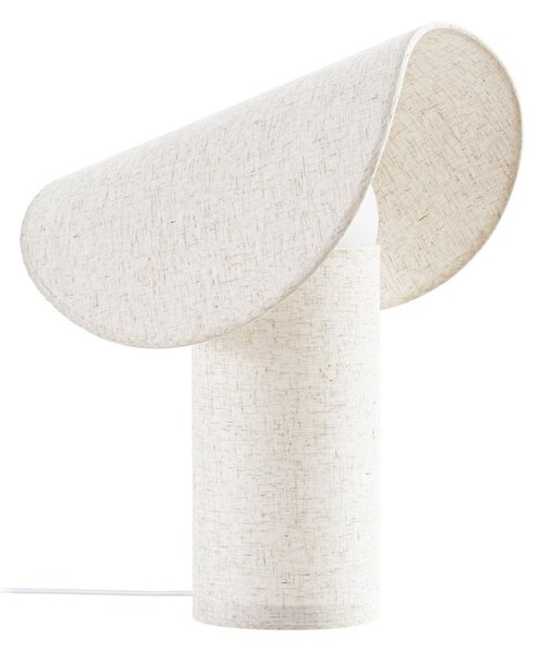 Stolne Lampa Lucande, Tamani, prigušiv, Bež, Dnevna soba, Tkanina / tekstil, Dizajn