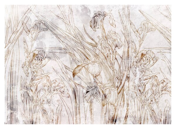Staklena slika - Iris (70x50 cm)