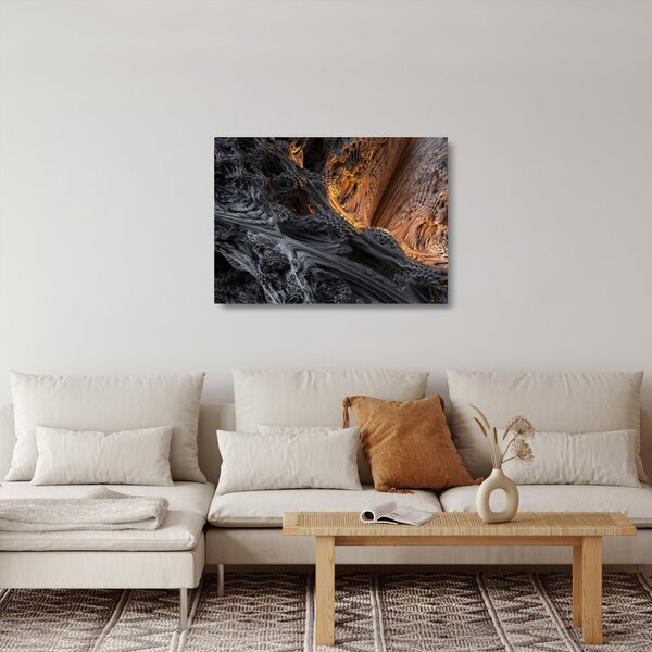 Staklena slika - Pogled v sredino (70x50 cm)