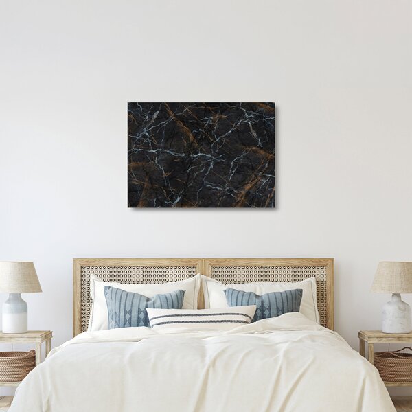 Poslikava - črni marmor (70x50 cm)