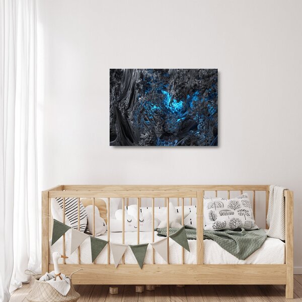 Staklena slika - Pogled v notranjost (70x50 cm)