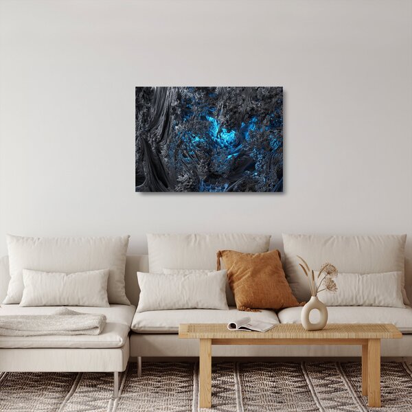 Staklena slika - Pogled v notranjost (70x50 cm)