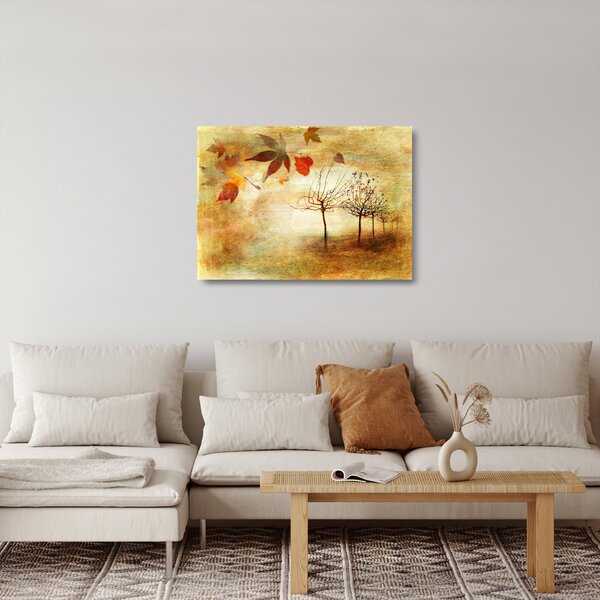Staklena slika - Jesensko razpoloženje (70x50 cm)