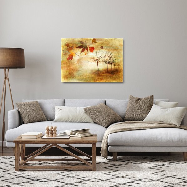 Staklena slika - Jesensko razpoloženje (70x50 cm)