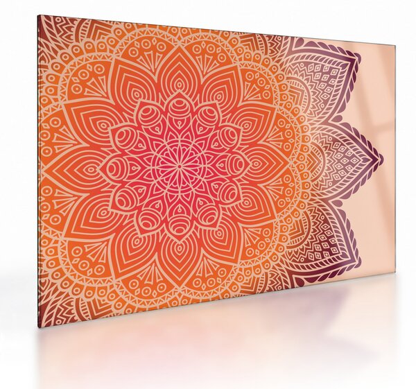 Staklena slika - Mandala art (70x50 cm)