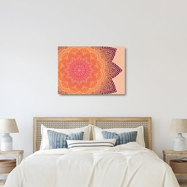 Staklena slika - Mandala art (70x50 cm)