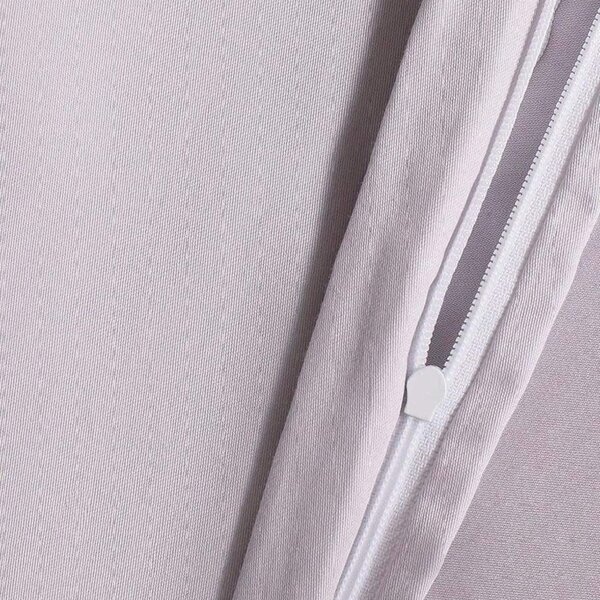 Posteljina s plahtom Saten Simply Grey 140x200