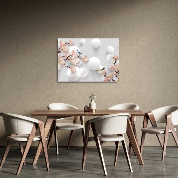 Staklena slika - Pomlad (70x50 cm)