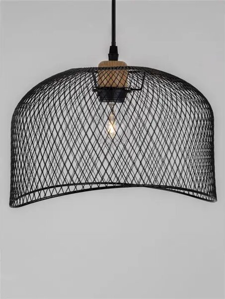 LYRON VISILICA E27 /IP20/MATT CRNA NL9555803