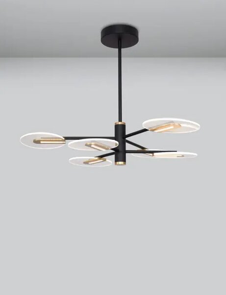GENTI VISILICA LED 41W/3000K/2681lm/IP20/CRNA & ZLATNA NL9545406