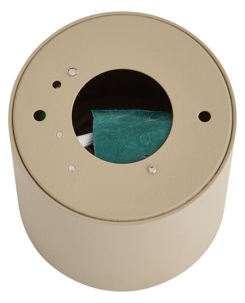 Moderna stropna reflektorska svjetiljka taupe GU10 50mm IP44 - Capa