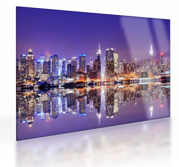Staklena slika Manhattana (70x50 cm)