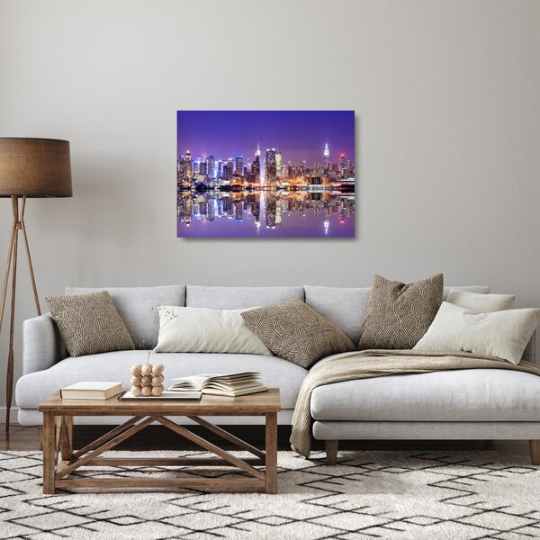 Staklena slika Manhattana (70x50 cm)