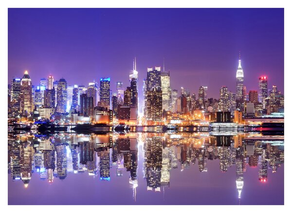 Staklena slika Manhattana (70x50 cm)