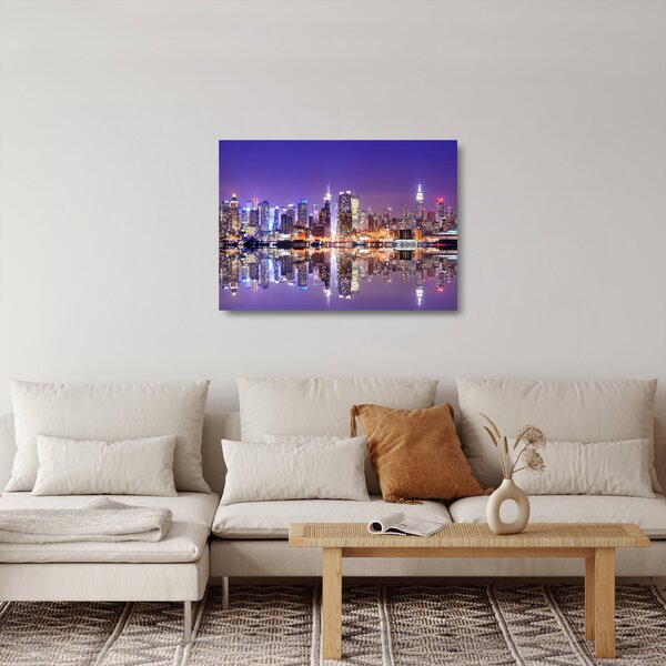 Staklena slika Manhattana (70x50 cm)