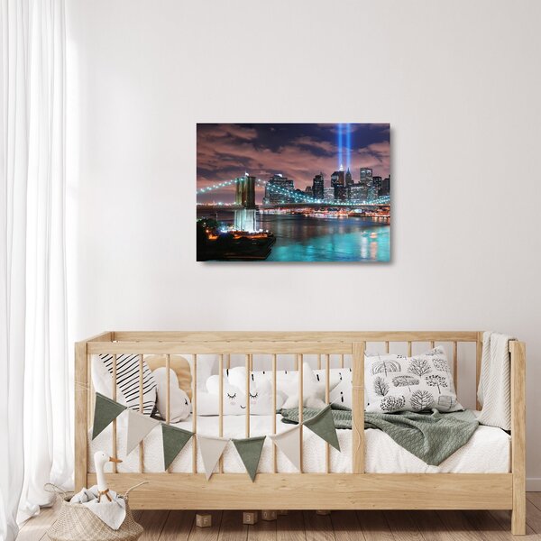 Staklena slika - New York, Manhattan (70x50 cm)