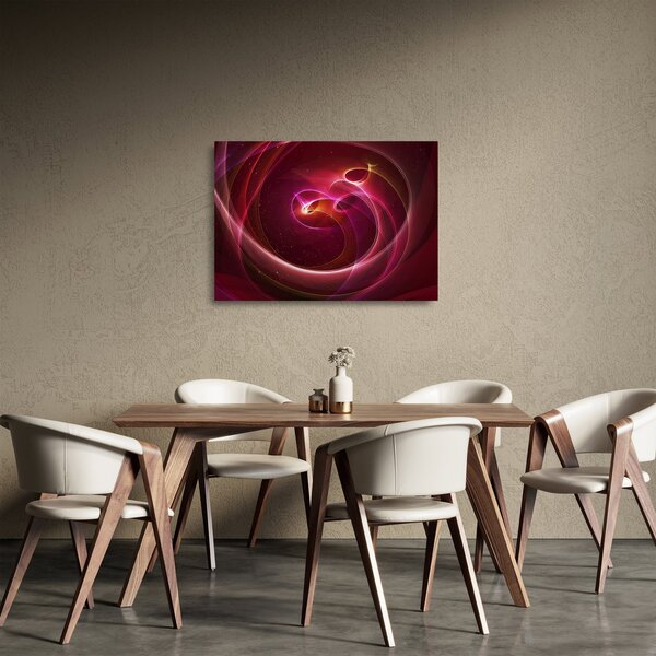 Staklena slika - Svjetlosne crte (70x50 cm)