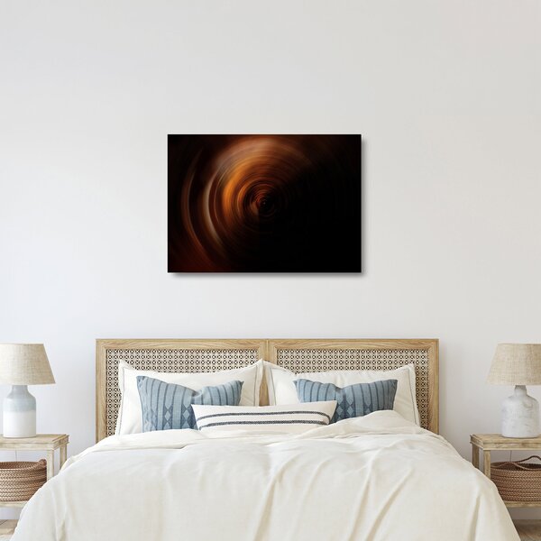Staklena slika - Spirala (70x50 cm)