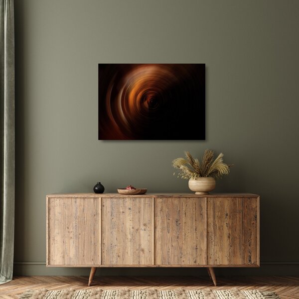 Staklena slika - Spirala (70x50 cm)