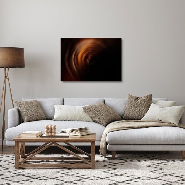Staklena slika - Spirala (70x50 cm)