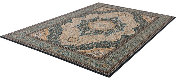 Zeleni vuneni tepih 133x180 cm Charlotte – Agnella