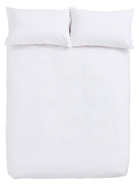 Bijela pamučna posteljina za krevet za jednu osobu 135x200 cm – Bianca