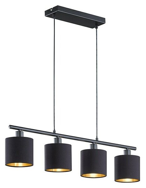 Reality Leuchten Tommy Visilica (28 W, D x Š x V: 75 x 16,5 x 150 cm, Crno-zlatno, E14)