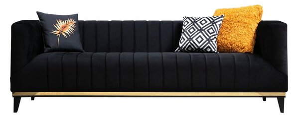 Crna sofa 222 cm Bellino – Balcab Home