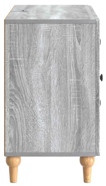 TV ormar Siva sonoma 89 x 34 5 x 60 cm Konstruirano drvo - Siva sonoma