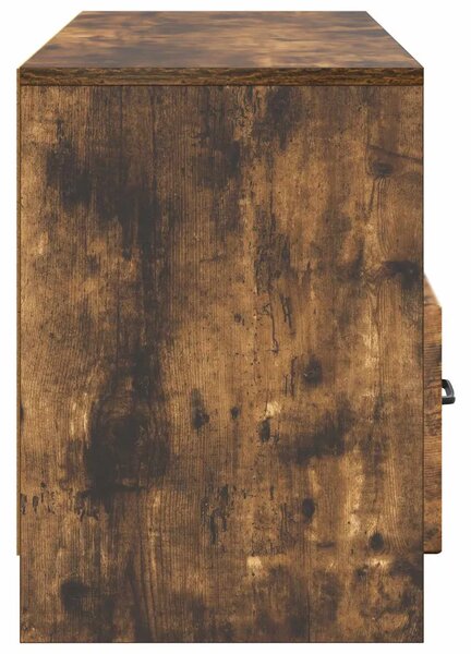 TV ormar Dimljeni hrast 102 x 34 5 x 47 cm Konstruirano drvo - Dimljeni hrast
