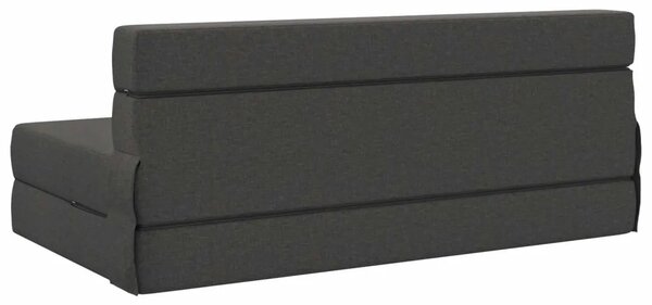 Sofa na razvlačenje Tamnosiva 152 x 86 5 x 60 cm Tkanina - Tamnosiva 203 x 152 x 15 cm Tkanina