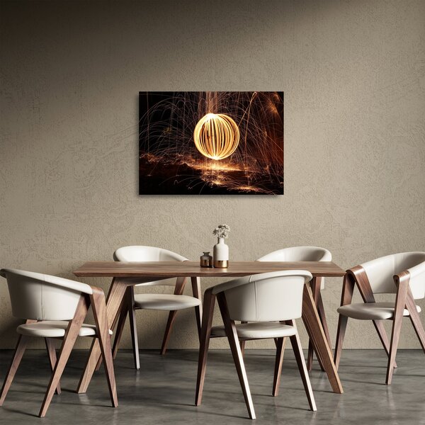 Staklena slika - Slikanje svjetlom (70x50 cm)