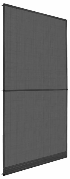 Zaslon za insekte s čepom Antracit i crna 120 x 240 cm - Antracit 120 x 240 cm